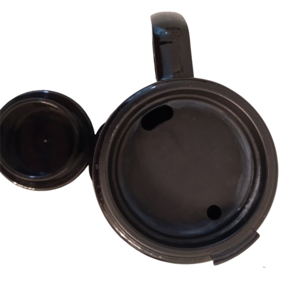 Vintage HP Hewlett Packard Advertising Traveler Spill Proof Coffee Mug - Picture 7 of 10